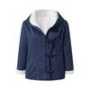 New Women's Casual Loose Solid Color Fleece Thickened Warm Coat For Fall Winter, European & American Style Crossborder Outerwear