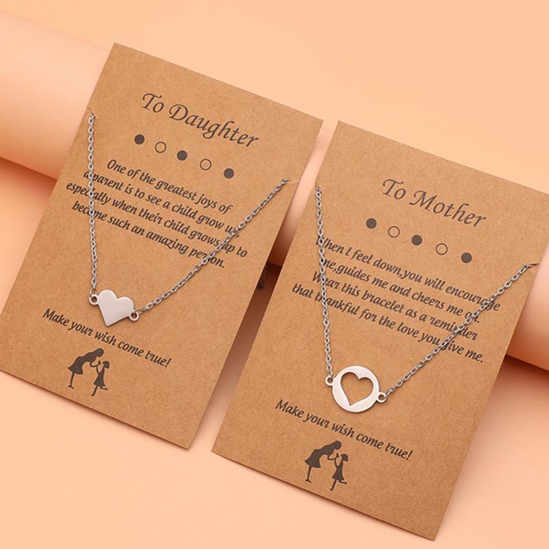 Charm Maan Zon Koppel Ketting Roestvrij Staal Holle Vlinder Hart Hanger Schakelketting Ketting Voor Vrouwen Mannen Familie Sieraden
