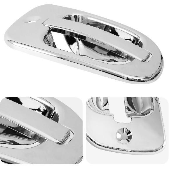 Set Chrome Door Handle Cover Fit For 2008-2017 Freightliner Cascadia Left & Right