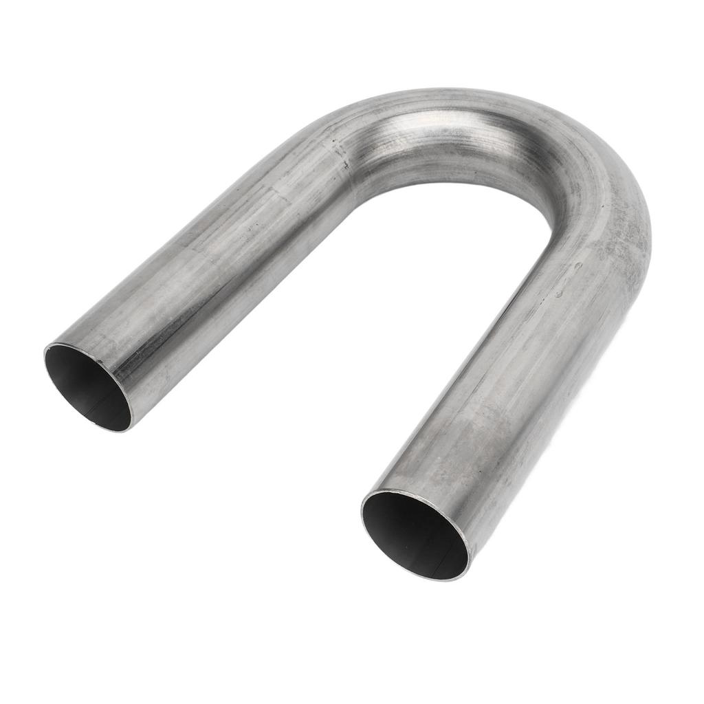 1.75in 180 Degree U Bend Exhaust Pipe Mandrel Bend Pipe Fit for Universal Exhaust System