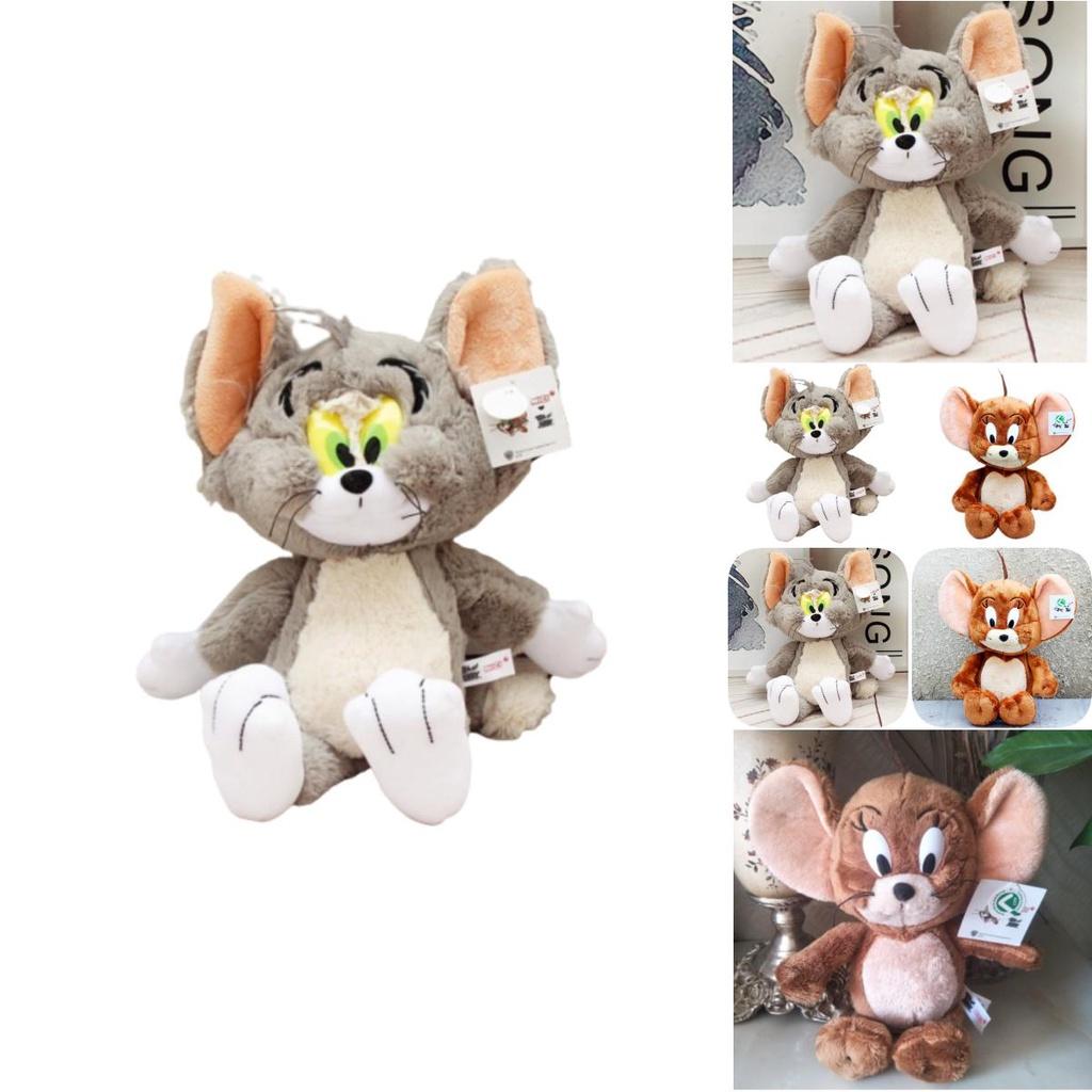 Jerry Plush Toy Cat Mouse Tom Cat Doll Stuffed Animal Children's Gift Rat Year Mascot