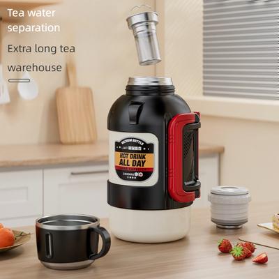 Large-capacity Thermos Kettle 316 Stainless Steel Outdoor Car Thermos Cup Large Size Office Household Kettle