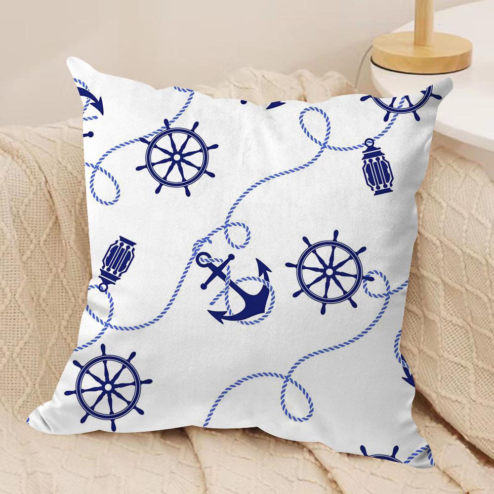 Oean Animals Cushion Cover Silky Short Plush Double-Sided Printed Pillow Case for Sofa All Seasons Home Decor Gift