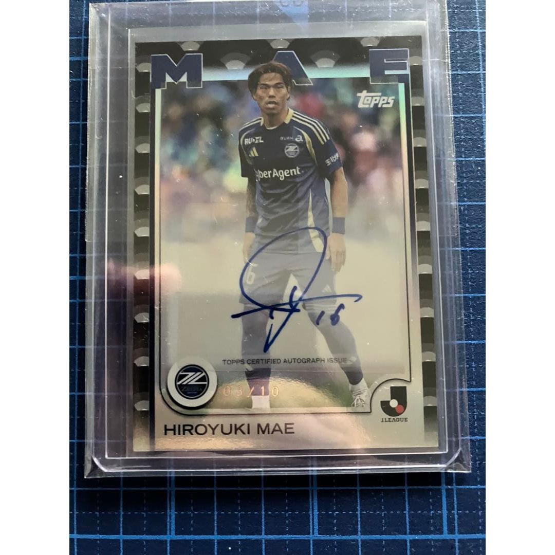 Hiroyuki Mae Machida Zelvia autograph card