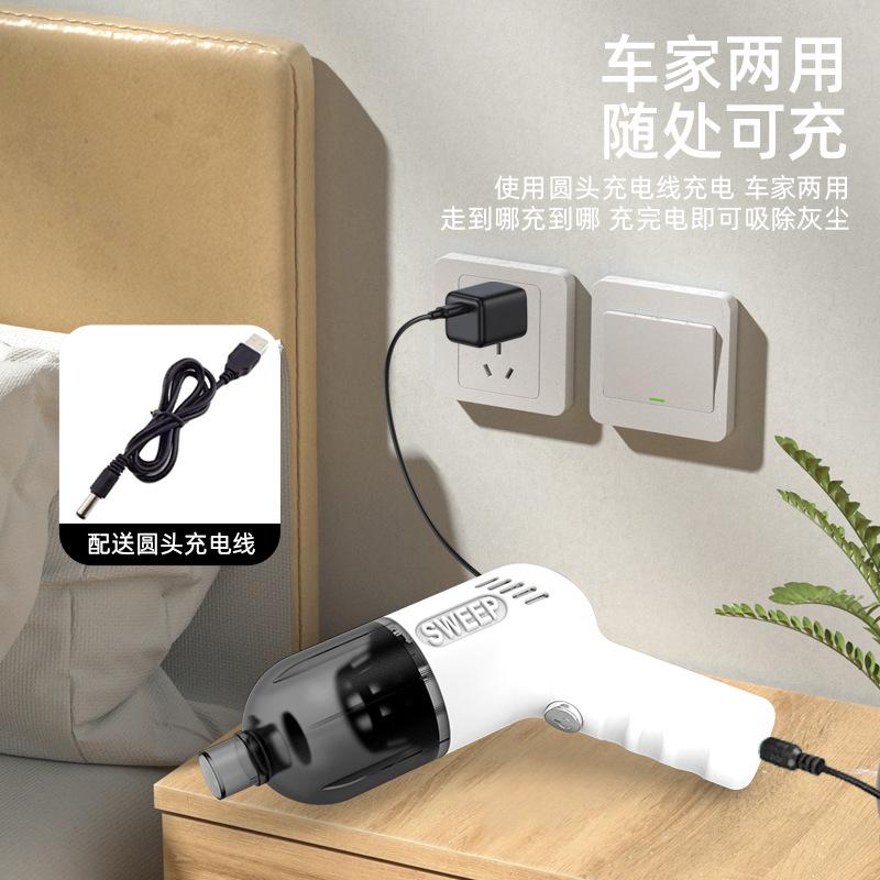 K20 Cross-border Handheld Wireless Vacuum Cleaner Car High-power Vacuum Cleaner Computer Keyboard Desktop Cleaning
