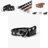 Trendy Heart Shaped Buckle Women's Denim Belt With Alloy Closure Available In Multiple Stylish Colors And Regular Size