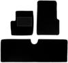 Schwarze Velours-Fußmatten für: Renault Espace III Minivan (1996-2002)