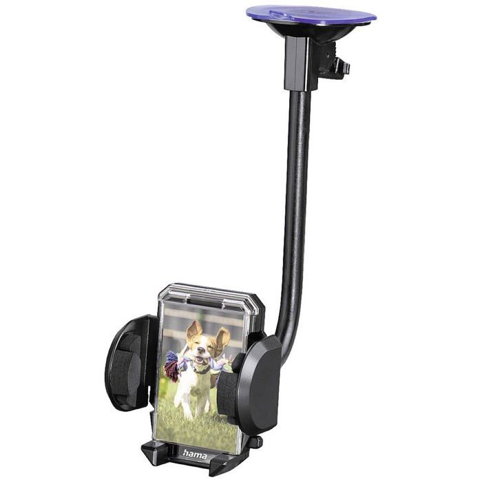 Ens. support voit. pr portab. 2 en 1 pr aérat./pare-brise, pivot. 360°