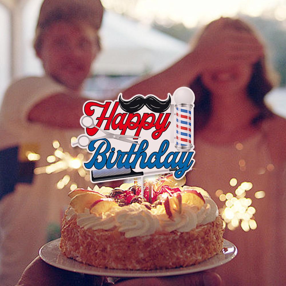 Themed Birthday Hairdresser Cake Decor Plugin For Celebration And Photography