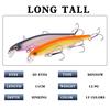 5PCS Mino Bait 11cm/12.9g Long Throw Sea Fishing Simulation Hard Bait Fake Bait