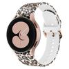 For Samsung Galaxy Watch 5 40mm/44mm/5 Pro 45mm Pattern Printed Silicone Watch Strap 20mm Quick Release Watch Band with Buckle