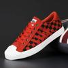 Pantofi noi de pânză pentru bărbați, pantofi vulcanizați pentru bărbați, pantofi solizi, cu șireturi, din cauciuc, pantofi casual de toamnă pentru bărbați, confortabili
