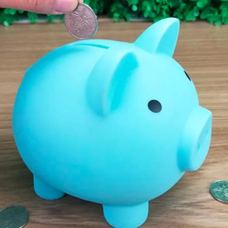 Large Capacity Cartoon Pig Shaped Money Boxes Children Toys Birthday Gift Home Decor Money Saving Piggy Bank Coins Storage Box
