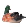 Schwimmende Harz-Entenfigur Bunt Lebensecht Exquisite Harz Schwimmende Entenstatue für Teich