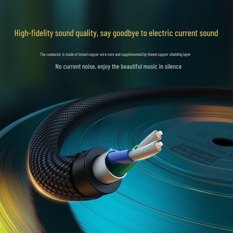 Ugreen 3.5mm To 2RCA Audio Cable CN Plug (adapter Included)