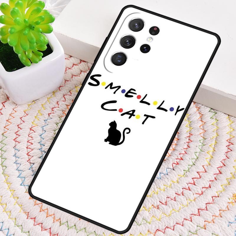 

FRIENDS FUNNY TV SHOW PHOEBE SMELLY CAT Phone Case for Samsung Galaxy note 10 pro S26 Ultra S23 S24 FE S25 S21 S22 PLUS Cover Galaxy S20 Ultra 5G