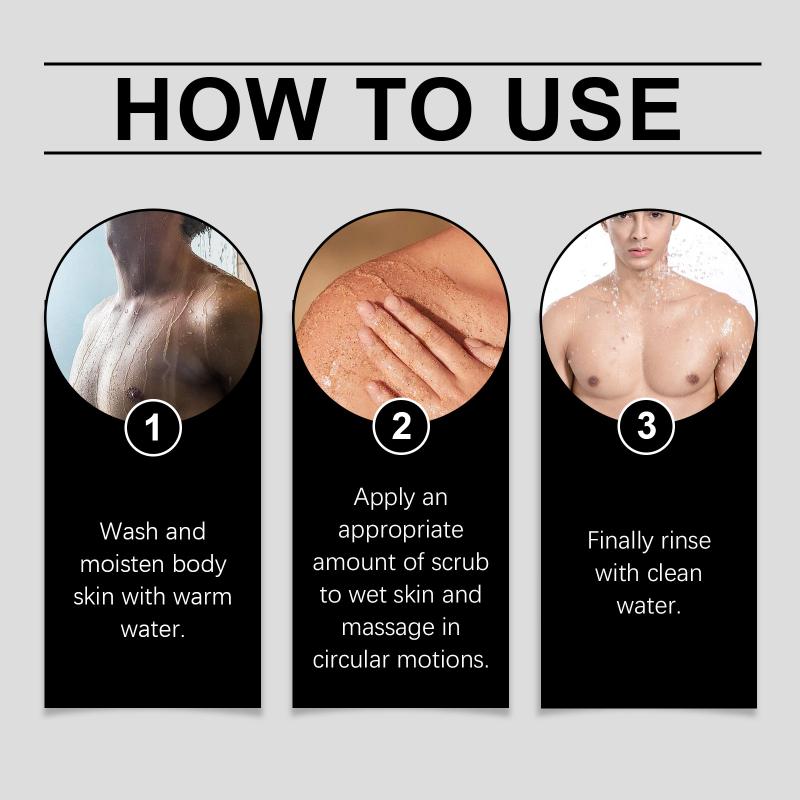 

Caramel Sea Salt Body Scrub Exfoliates Dead Skin Cells Deeply Hydrates And Nourishes Cleanses Pores Men S Bath Scrub 1pcs