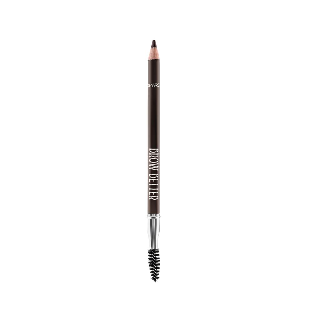 MARS Brow Better Eyebrow Pencil with Spoolie | Long-Lasting & Smudge Proof | Rich Pigmentation | Natural-Looking Results | Easy to Sharpen (1.4 gm)