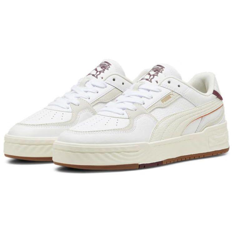 Puma Ca Pro Ripple Retro Casual Shock Absorbing Durable Low Top Sneakers Unisex Sneakers White 395773-05