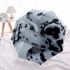 1pc Dalmatian Automatic Open/Close Umbrella 8-Rib Strong Frame, Portable Travel Umbrella for Women & Men, Birthday Gift Parties 023