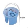 Art Brush Cleaning Container with 4 Sections for Painting Supplies