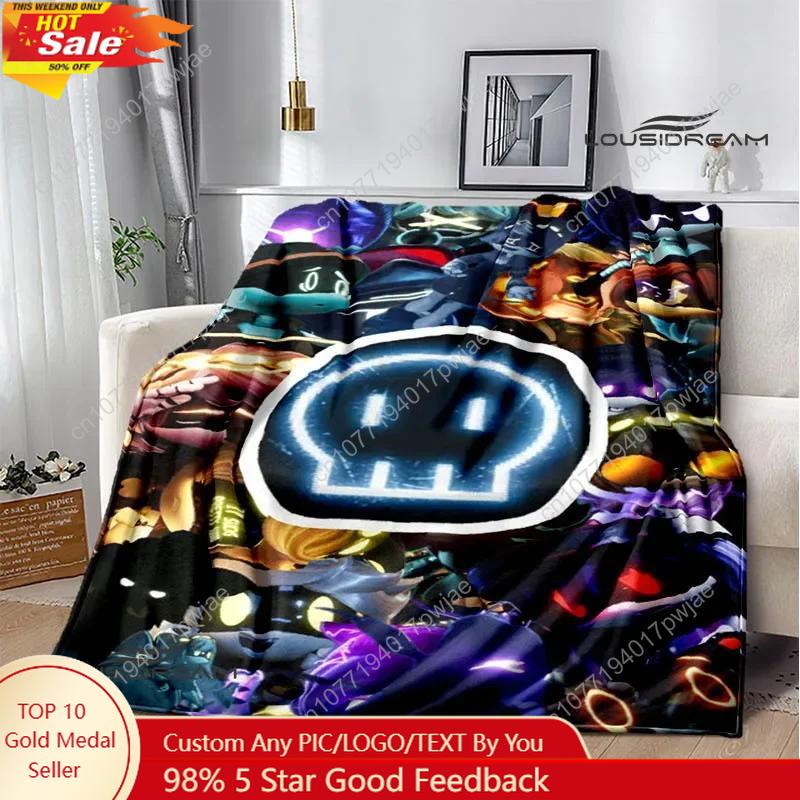 Creative Homewares Unisex Murder-Drones Cartoon Printed Blanket Flannel Warm Blankets Soft And Comfortable Blanket Bed Linings Cubre