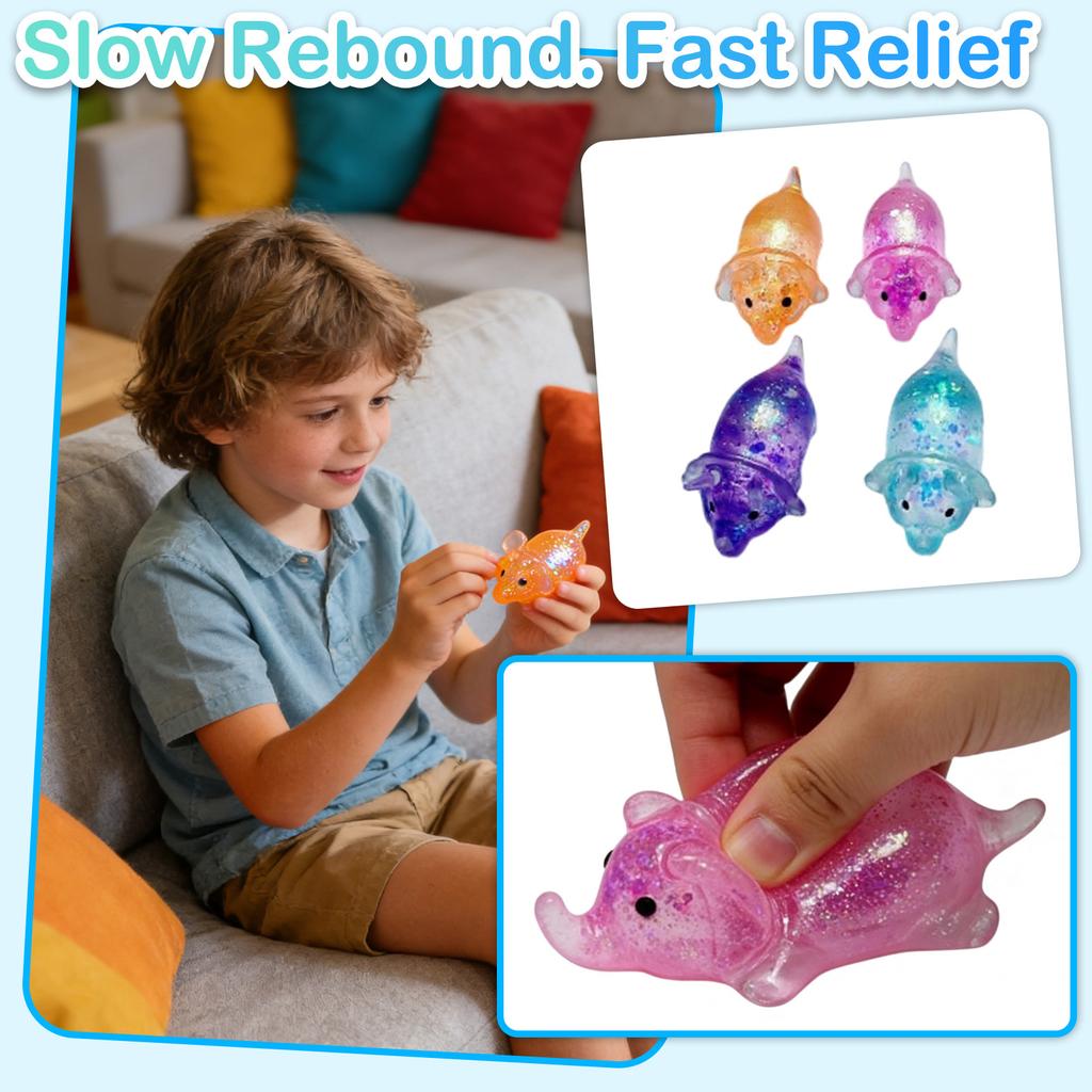 Creative Stress Relief Toys, Slow Rising Toys, Perfect Small Gifts For Friends & Family