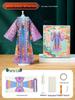 Girl’s DIY Birthday Gift: Hanfu Design Doll with Clothing and Creative Hands-on Toy Set