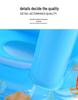 Inflatable Infant Swimming Seat with Canopy - Cartoon Design and Sunshade
