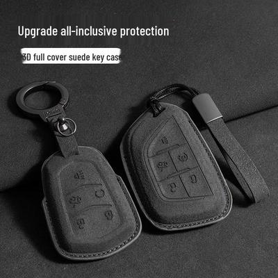 Estuche de Llave de Gamuza para Cadillac XT5, XT6, XT4, CT5, CT6, ATSL, XTS, GT4