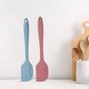 Cake Scraper Flexible Integrated Molding Silicone Hanging Hole Multifunctional Cream Spatula for Home
