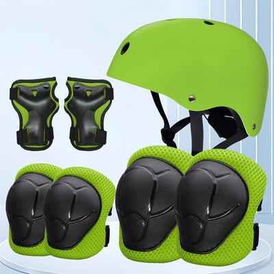 Child Protective Equipment Helmet Elbow Knee Pads for Girls Aged 3 4 5 6 7 8 9 10 11 12 Year Boy Suitable for Roller Skating and Skiing