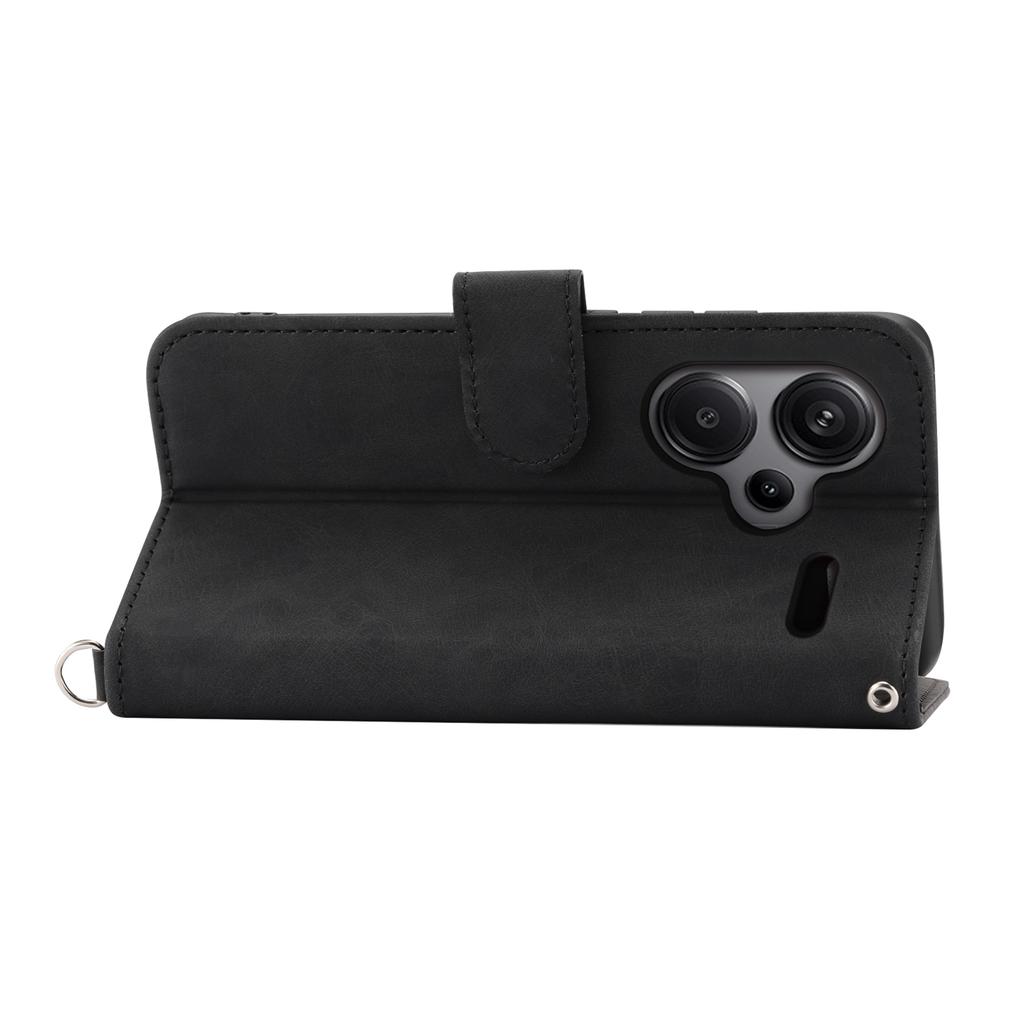 For Xiaomi Redmi Note 13 Pro+ 5G Case Crossbody Leather Phone Cover with Card Slots