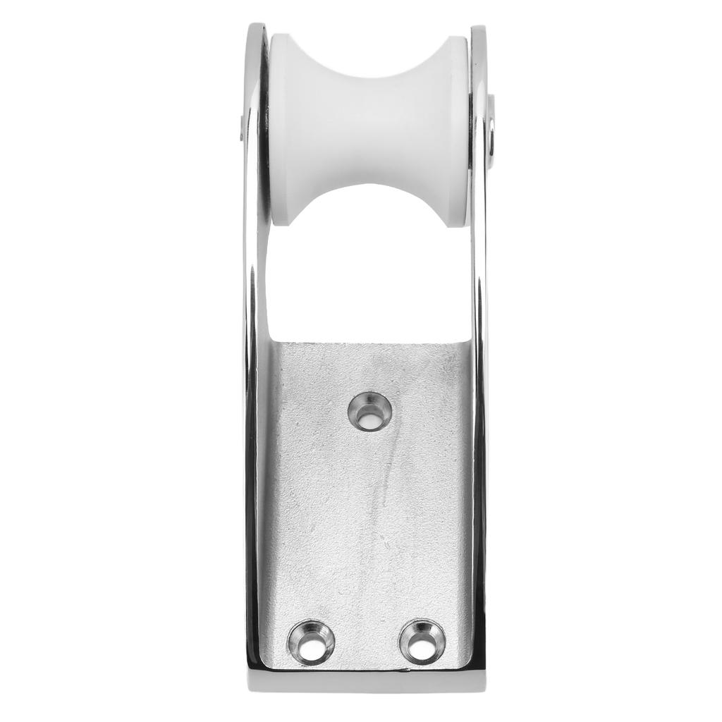 Boat Bow Anchor Roller Bracket Nylon Pulleys Anti Slip Rubber Pad Wear Resistant Boat Anchor Roller