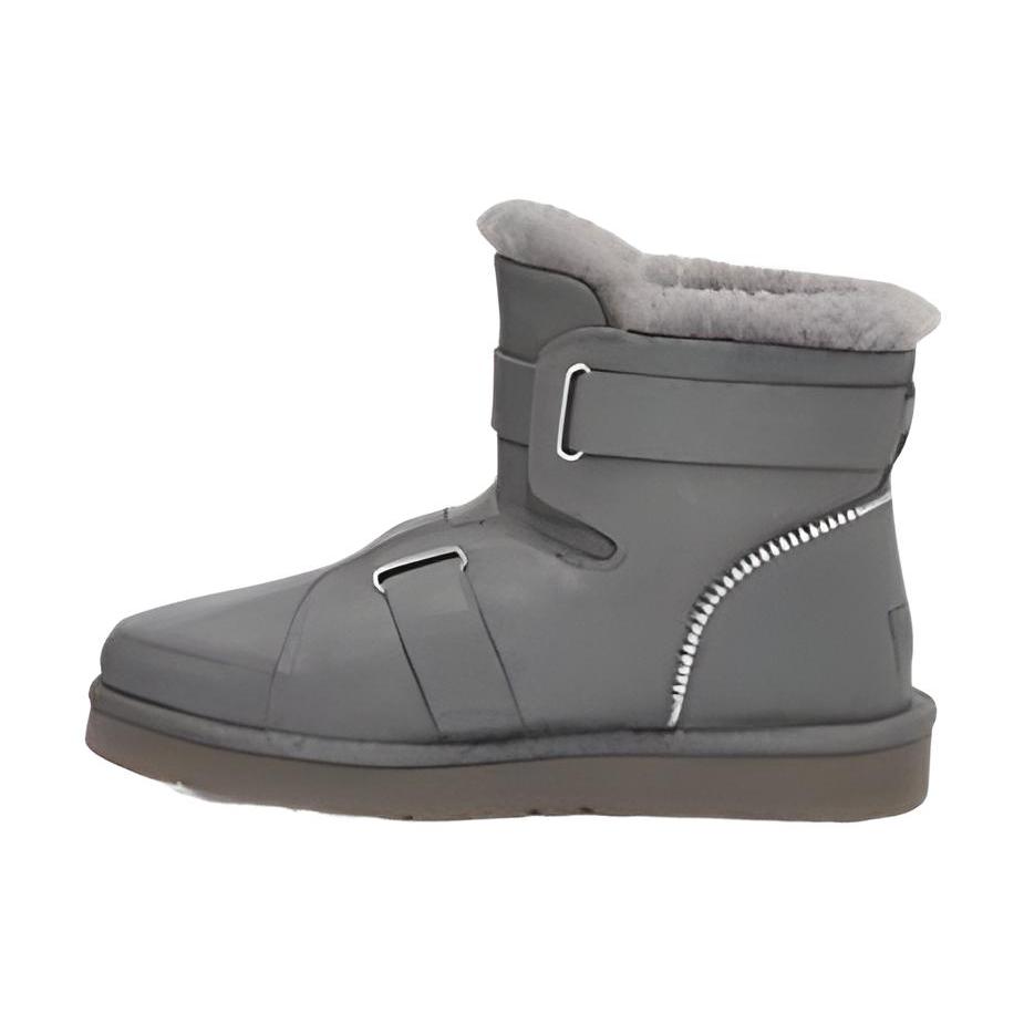 UGG Mini Buckle Short Boots 'Grey' Women's 1138157-CHRC