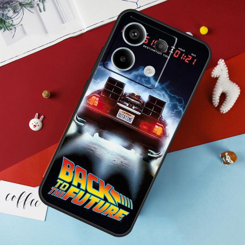 

Back To The Future Time Machine Case For Xiaomi Redmi Note 12 11 10 9 8 13 Pro Plus 12S 11S 10S 9S 10A 9C 10C 12C 13C Cover Redmi Note 11 Pro