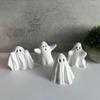 DIY Halloween Decoration Ghost Candle Moulds 4 Spooky Plaster Molds For Halloween Party Home Decors 2025 New IN Only Mold