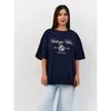 New Printed Letter T-shirt European and American New Fashion Print Round Neck Short Sleeve Cotton T-shirt Top