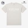 Men Explore Short Sleeve Round Tee White Nt7uq06l