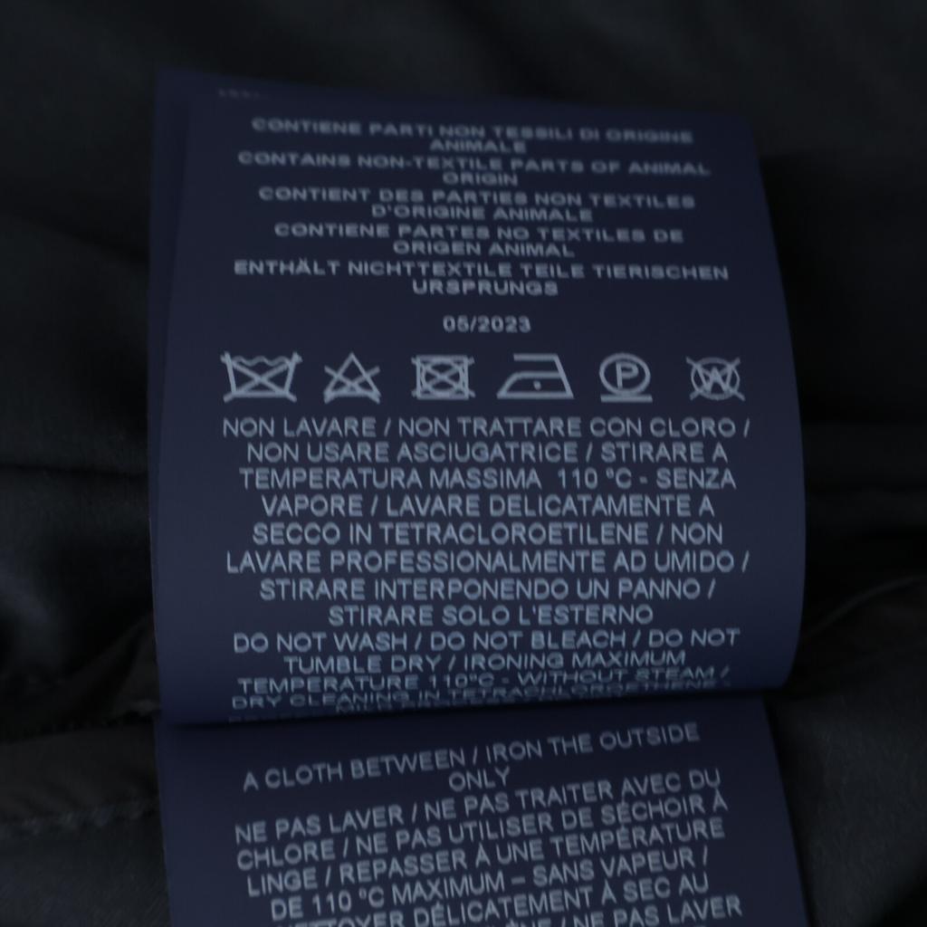 HERNO [Excellent condition/Domestic genuine/Made in 2011] PI001019U with faux fur collar Jacket 48 NavyUsed