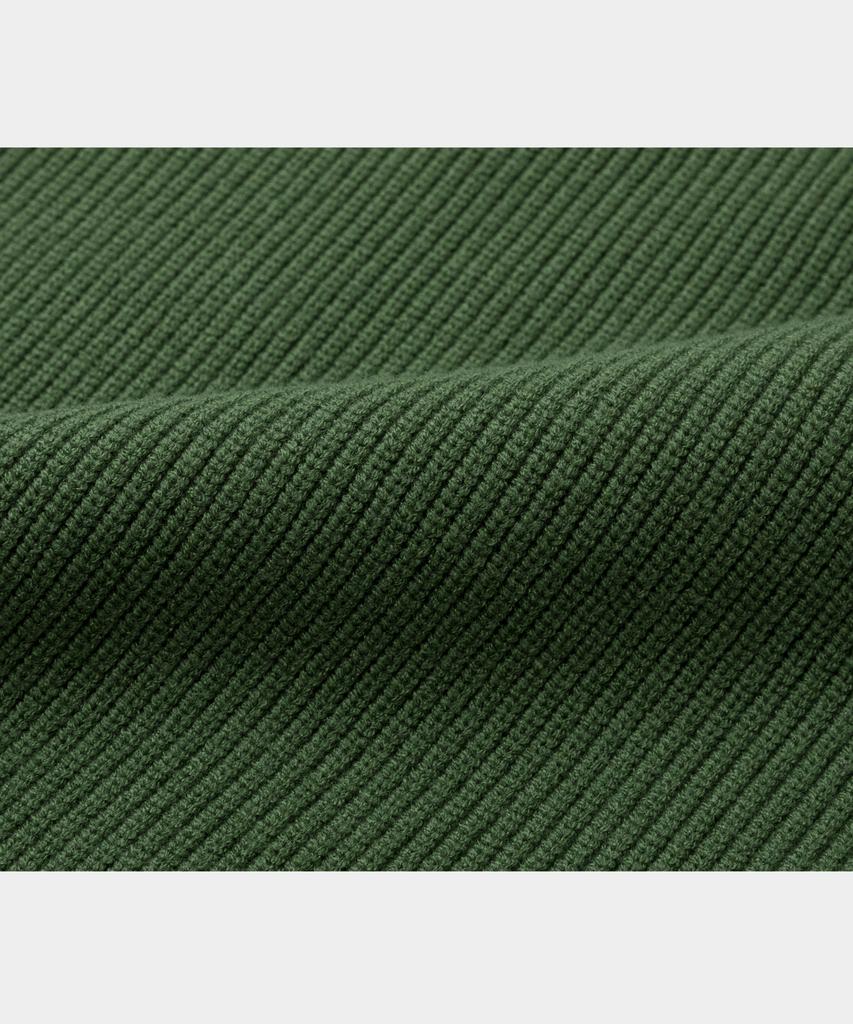 LETTERCOMO Essential Hazzi Round Knit Green