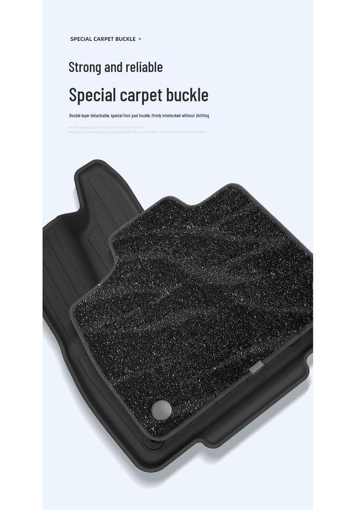 Zeekr 8X Car Floor Mats - Fits 26 Models, TPE, Waterproof, Anti-Slip, Eco-Friendly Trunk Mat