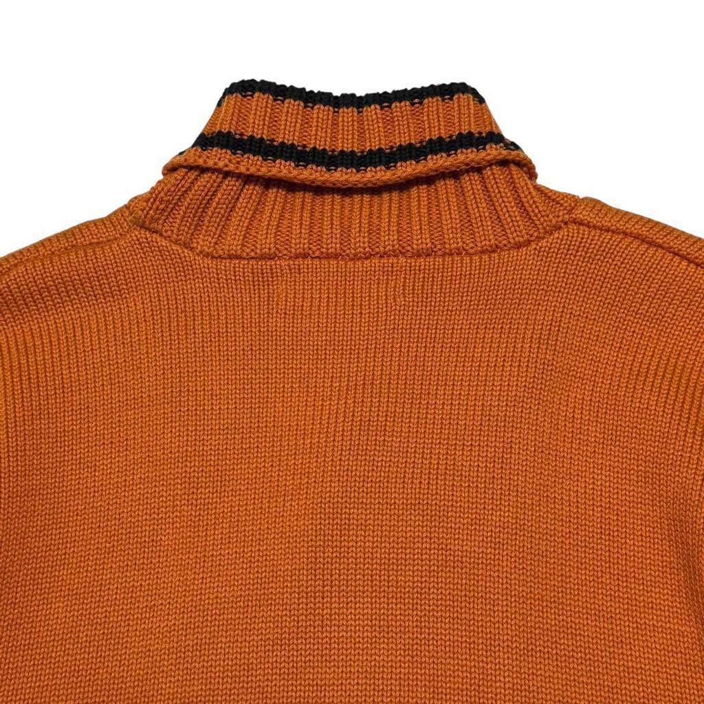 Used PELLE PELLE Shawl Collar Knit XL Embroidery Patch Y2K