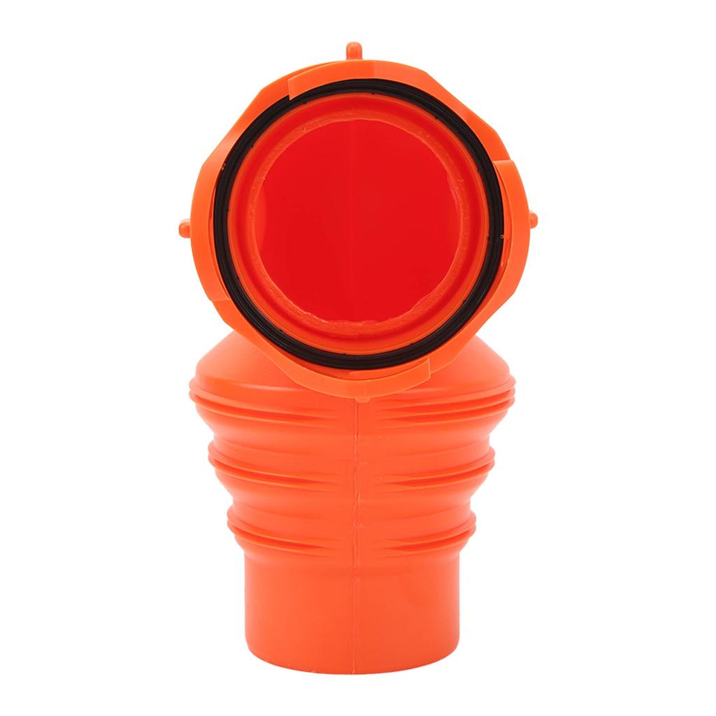 RV Sewer Hose Elbow RV Drain Hose Elbow RV Sewer Hose Elbow with Lid 90 Degree Easy Installation Sewer Hose Connector for Yacht
