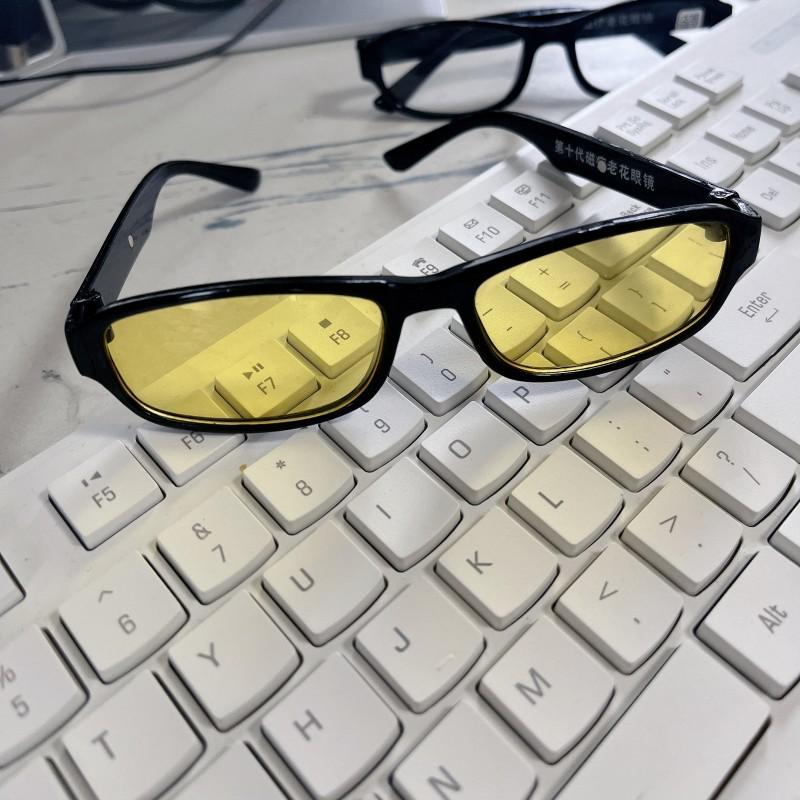 

Магнитная терапия Антибликовые Очки для чтения Ночного видения для мужчин и женщин