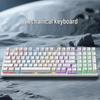 Dynamic Wired Mechanical Keyboard & Silent Gaming Mouse Set - Three-Mode Office & Game Use