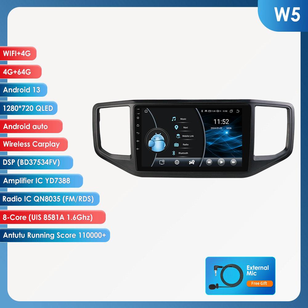 Hizpo Snapdragon Android Video Player Intelligent Screen for Volkswagen VW Amarok 1 2017 - 2021 Multimedia Head Unit Car GPS Auto Radio Navigation