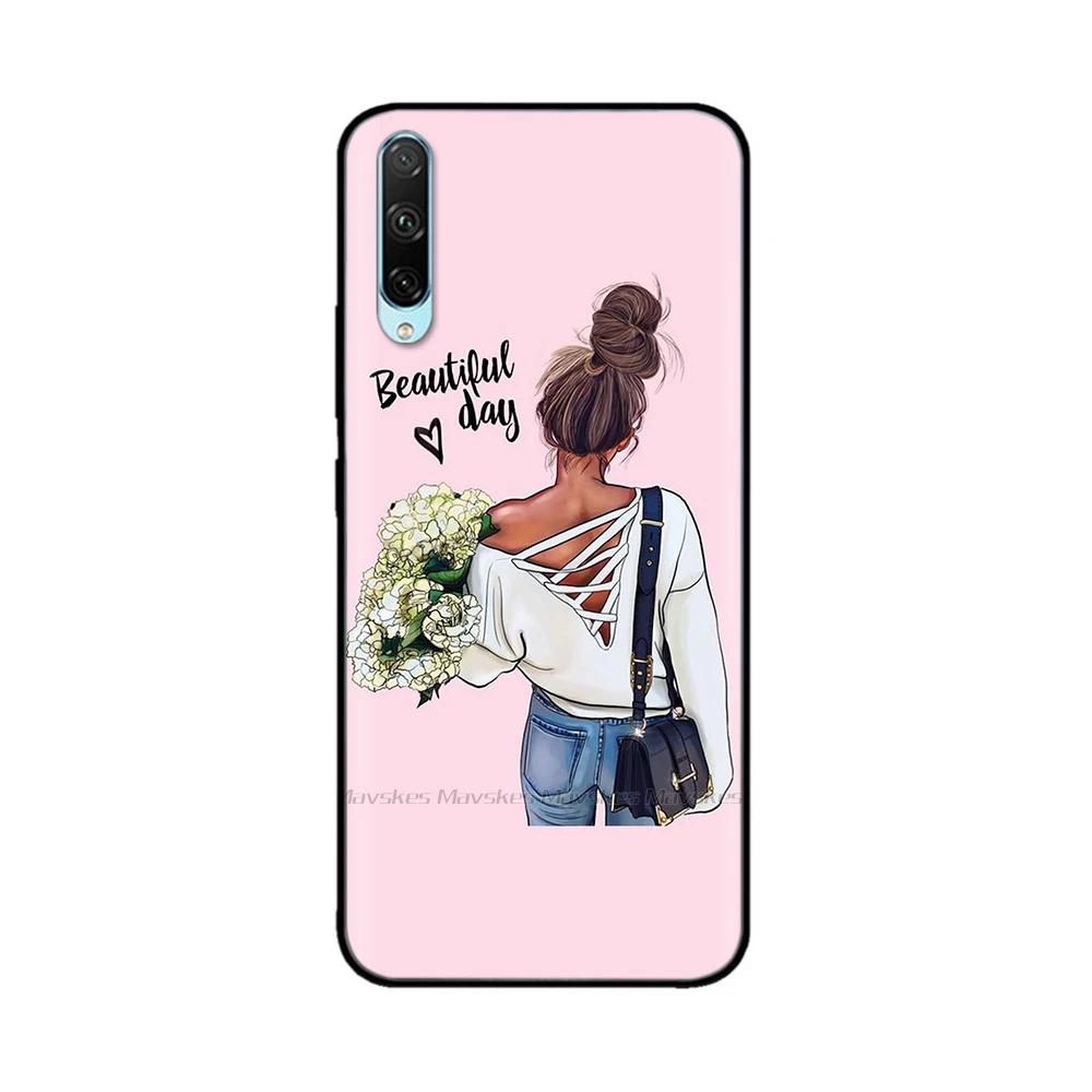 Case on Honor 30i Case Soft Silicone Back Cover Phone Case For Huawei Honor 30i Case LRA-LX1 Honor30i 30 i Cartoon Bumper Fundas