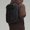 Lululemon Cruiser 23L Multi-Functional Pocket Zipper Closure Nylon Backpack Men backpack Black LM9AQ0S-0001