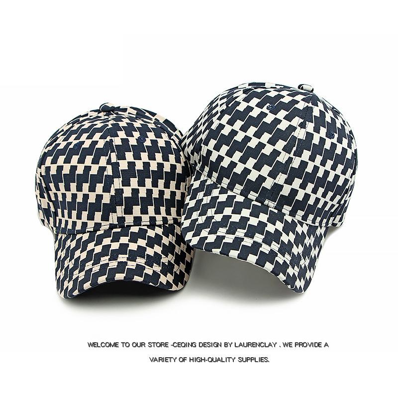 Print Hat Men's Baseball Cap Spring Summer Outdoor Sun Protection Hat Women's Cap